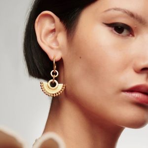 Missoma Zenyu Hoop Earrings